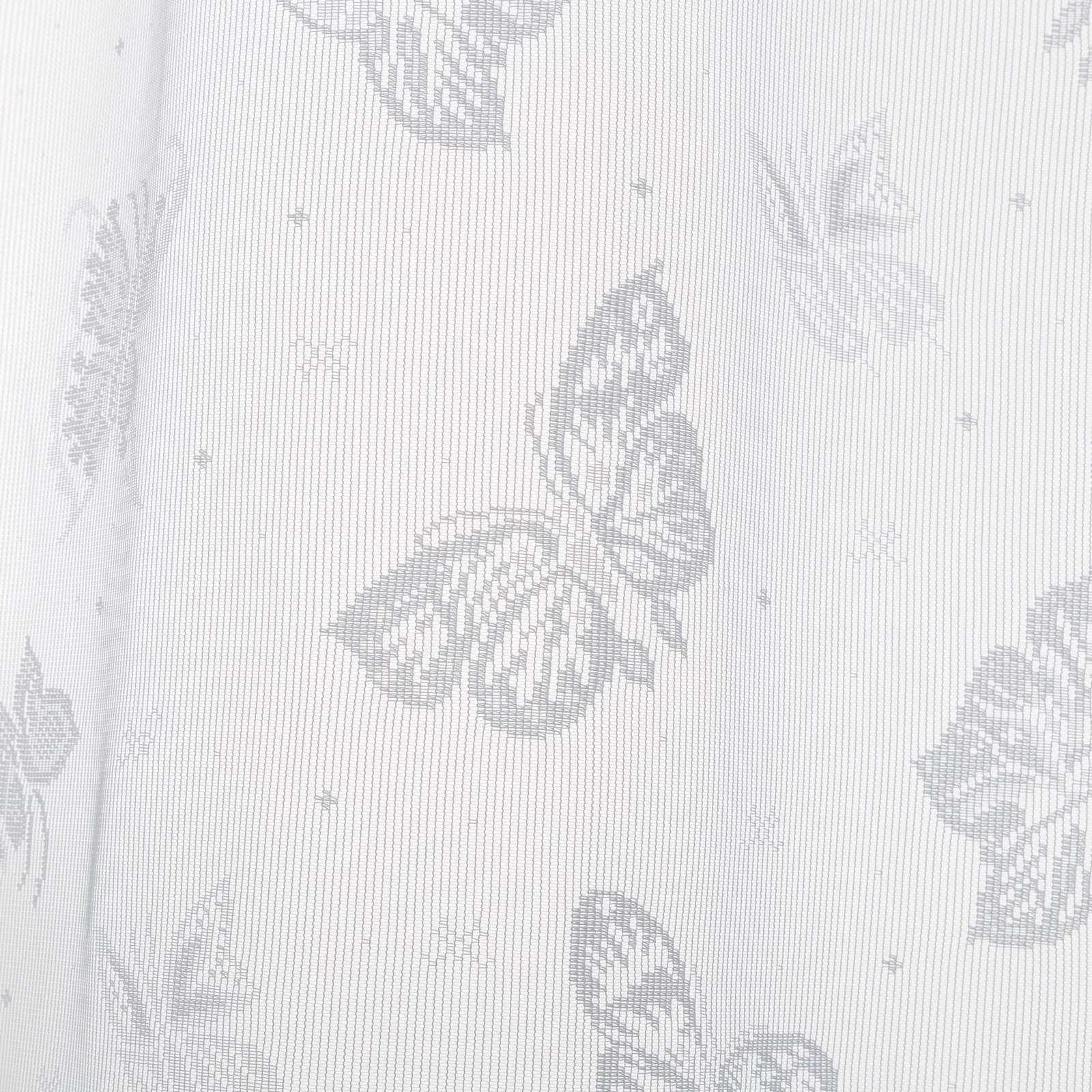 CORTINA 140X260CM BLANCA MARIPOSA MICROFIBRA - Imagen 2