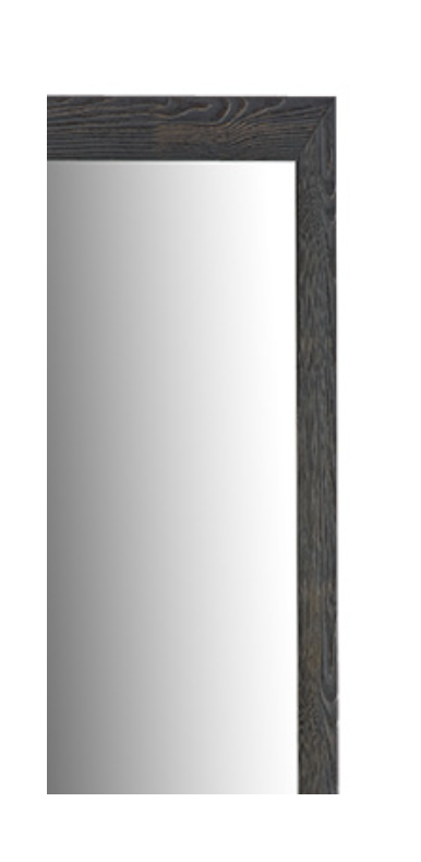 Espejo pared moldura pino gris decap 56x156 - Imagen 2