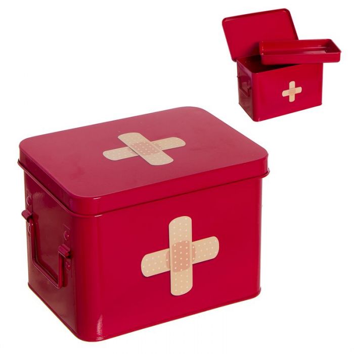 BOTIQUIN METAL TIRITAS ROJO M