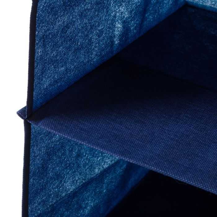 ORGANIZADOR 5 ESPACIOS AZUL 28 X 28 X 95 CM - Imagen 3
