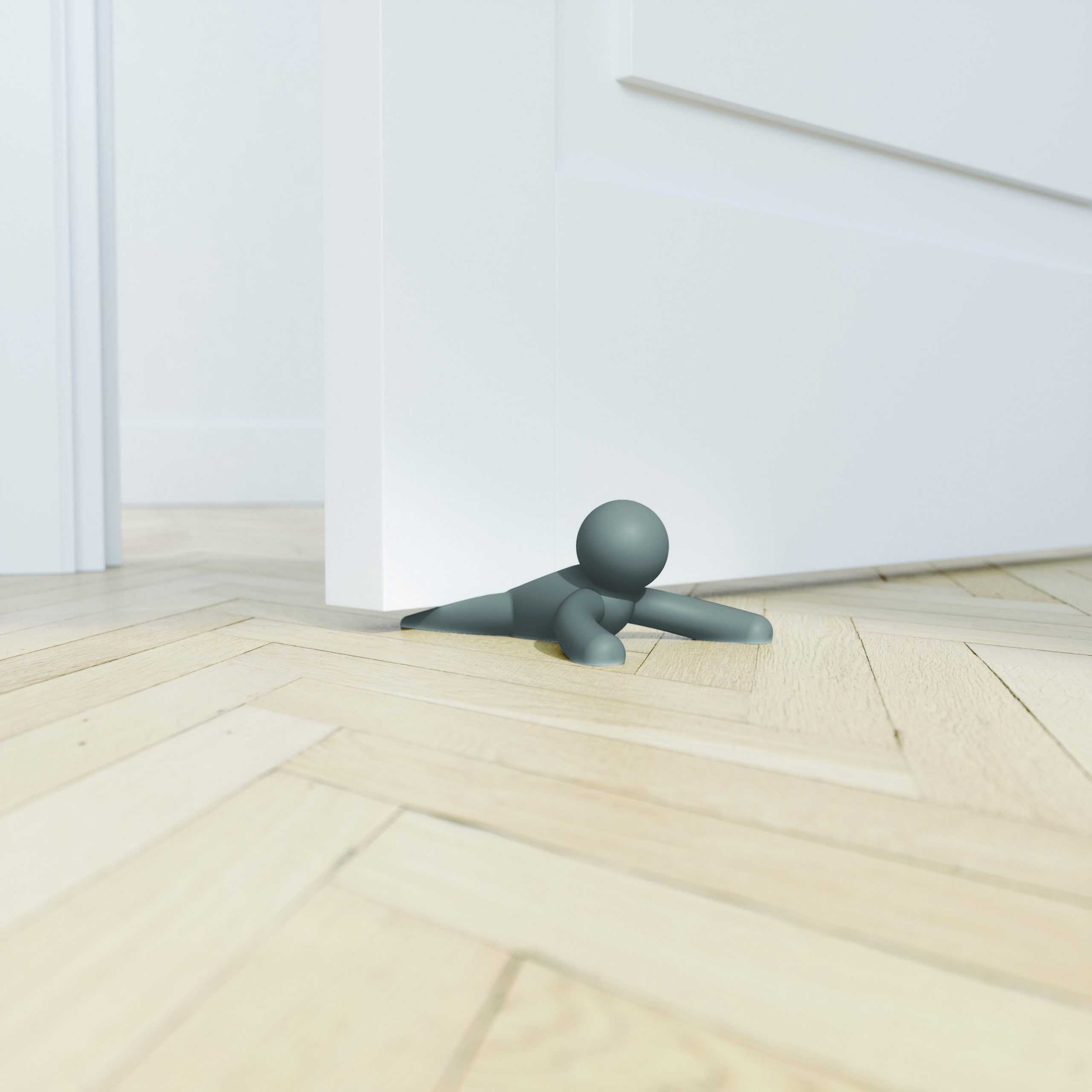 PACK DE 2 Tope para Puerta, Color Gris - Imagen 5