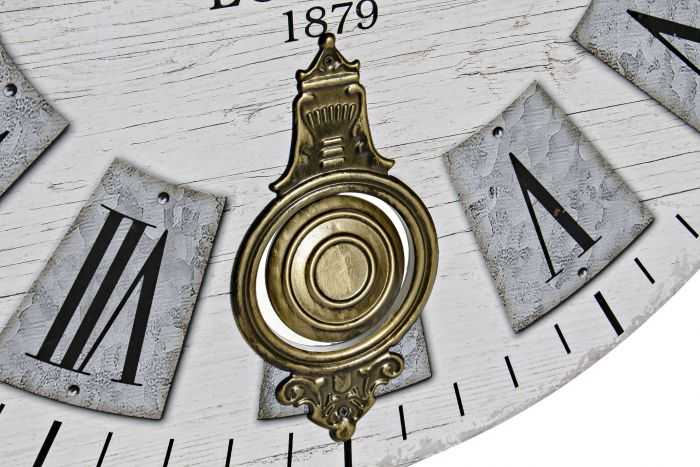 RELOJ PARED MDF METAL 58X4X58 PENDULO 2 SURT. - Imagen 3