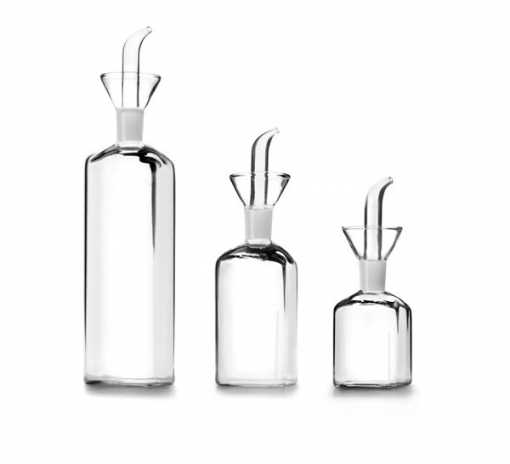 ACEITERA CRISTAL CUADRADA 150ML 250ML I 500ML