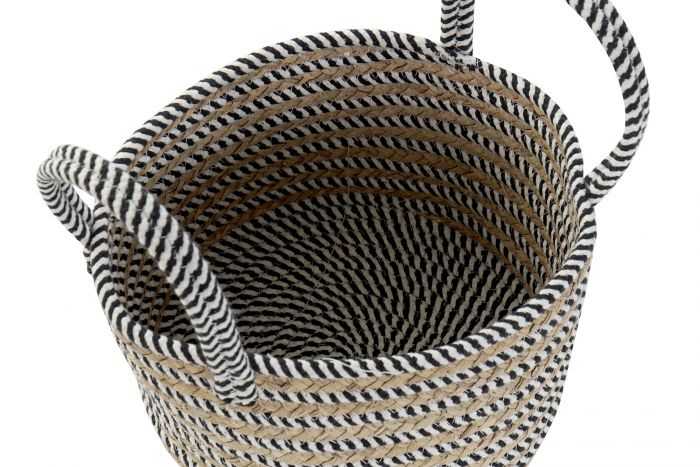 CESTA ALGODON FIBRA 25X25X28 4 SURT. - Imagen 2