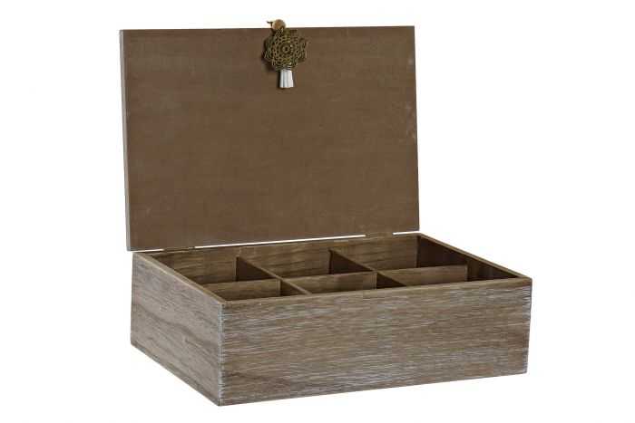 CAJA MDF 24X16X8 MANO DE FATIMA NATURAL - Imagen 4