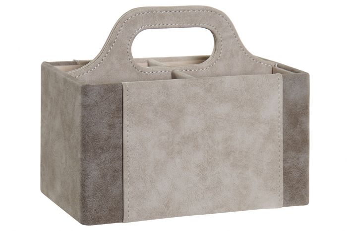 PORTAMANDOS PU 18X10X15 GRIS CLARO
