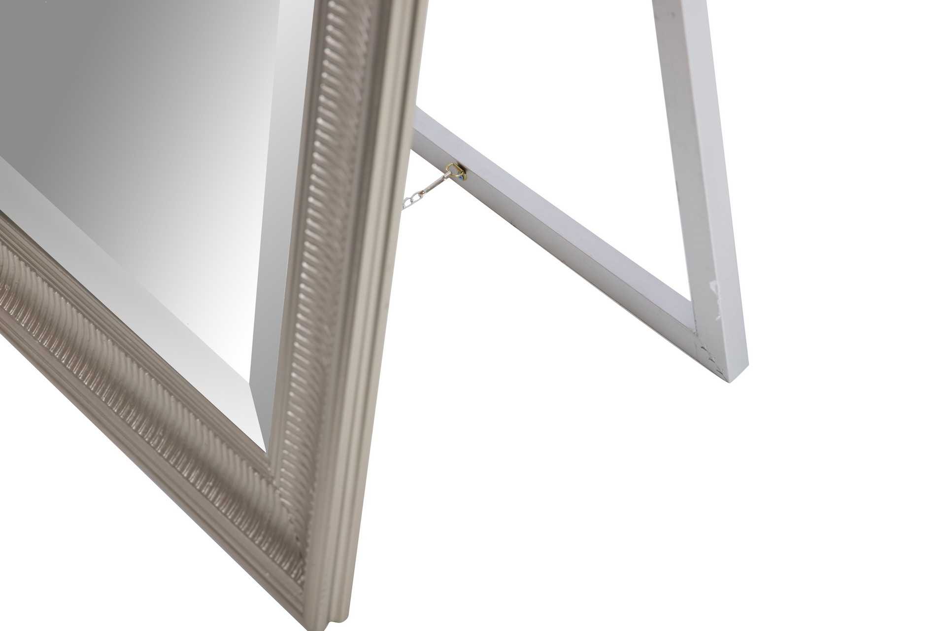 ESPEJO DE PIE MADERA PLATA 40X160 EXT 48X4X168 CM - Imagen 3