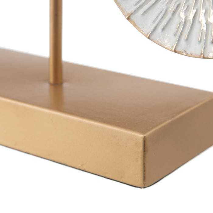 FIGURA DECORATIVA METAL DECORACIÓN 40 X 8,30 X 52,10 CM - Imagen 3