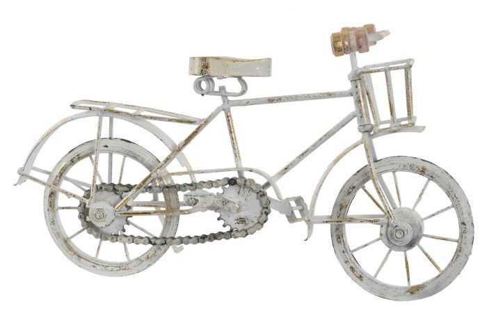 VEHICULO DECORACION HIERRO 35X20X11 BICICLETA