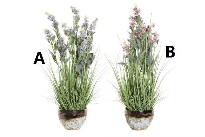 FLOR POLIESTER PORCELANA 20X20X66 2 SURT.