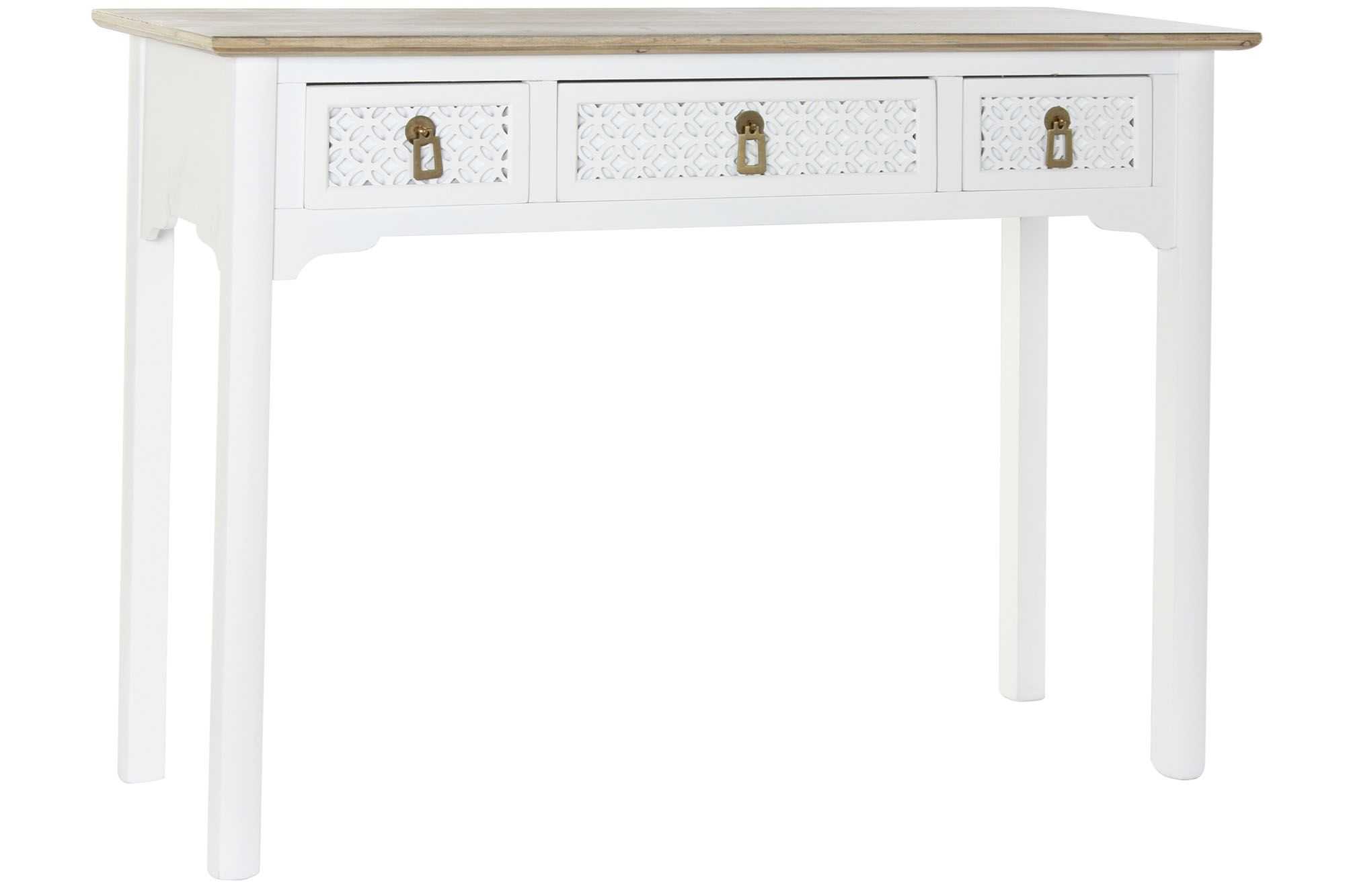 CONSOLA ETNICO 110X40X79 BLANCO