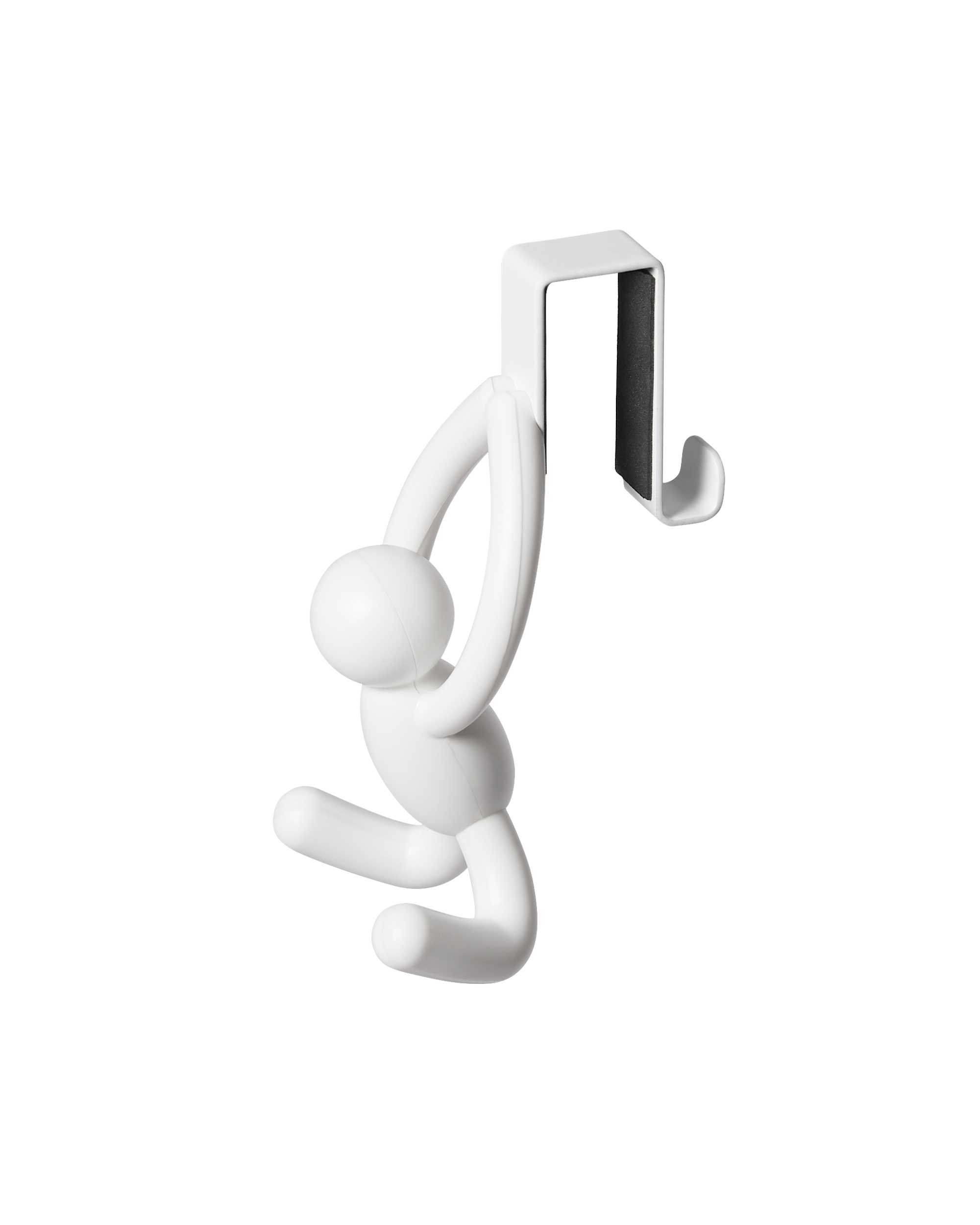 ganchos para puerta de armario o cocina pack de 2 umbra blanco