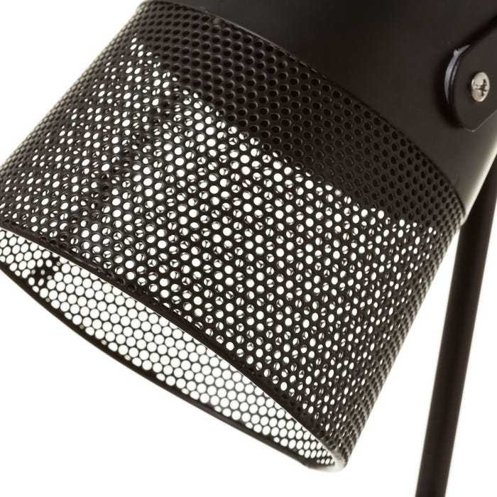 LÁMPARA METAL NEGRO 18 X 15 X 38 CM - Imagen 3