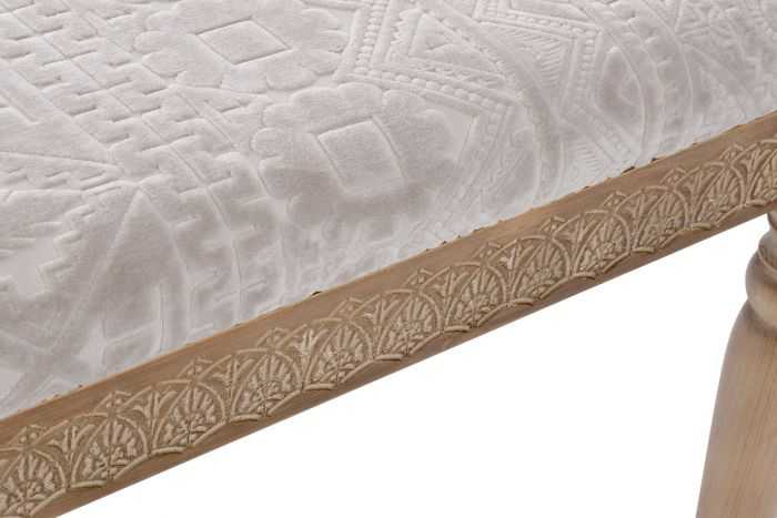 DESCALZADORA POLIESTER MADERA 119X40X67 ETNICO - Imagen 3
