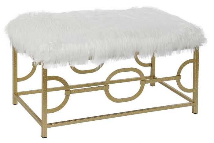 DESCALZADORA METAL POLIESTER 81X41X46 PELO BLANCO