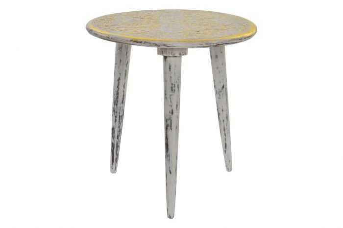 MESITA AUXILIAR MADERA 45,5X45,5X48 ETNICO