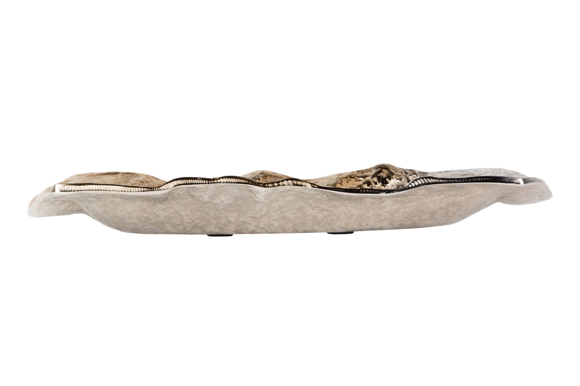 CENTRO ROUGH NICKEL DORADO 42X20X3 CM - Imagen 4