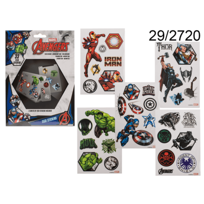 Set de pegatinas, Avengers (Heroes)