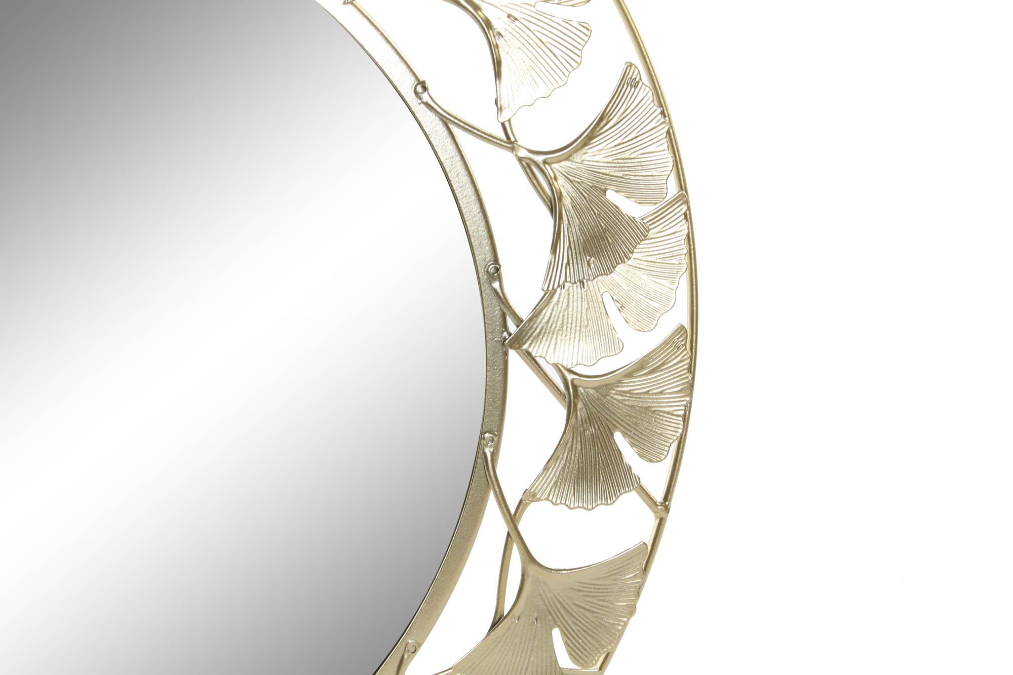 ESPEJO METAL 43X2X43 DORADO - Imagen 3