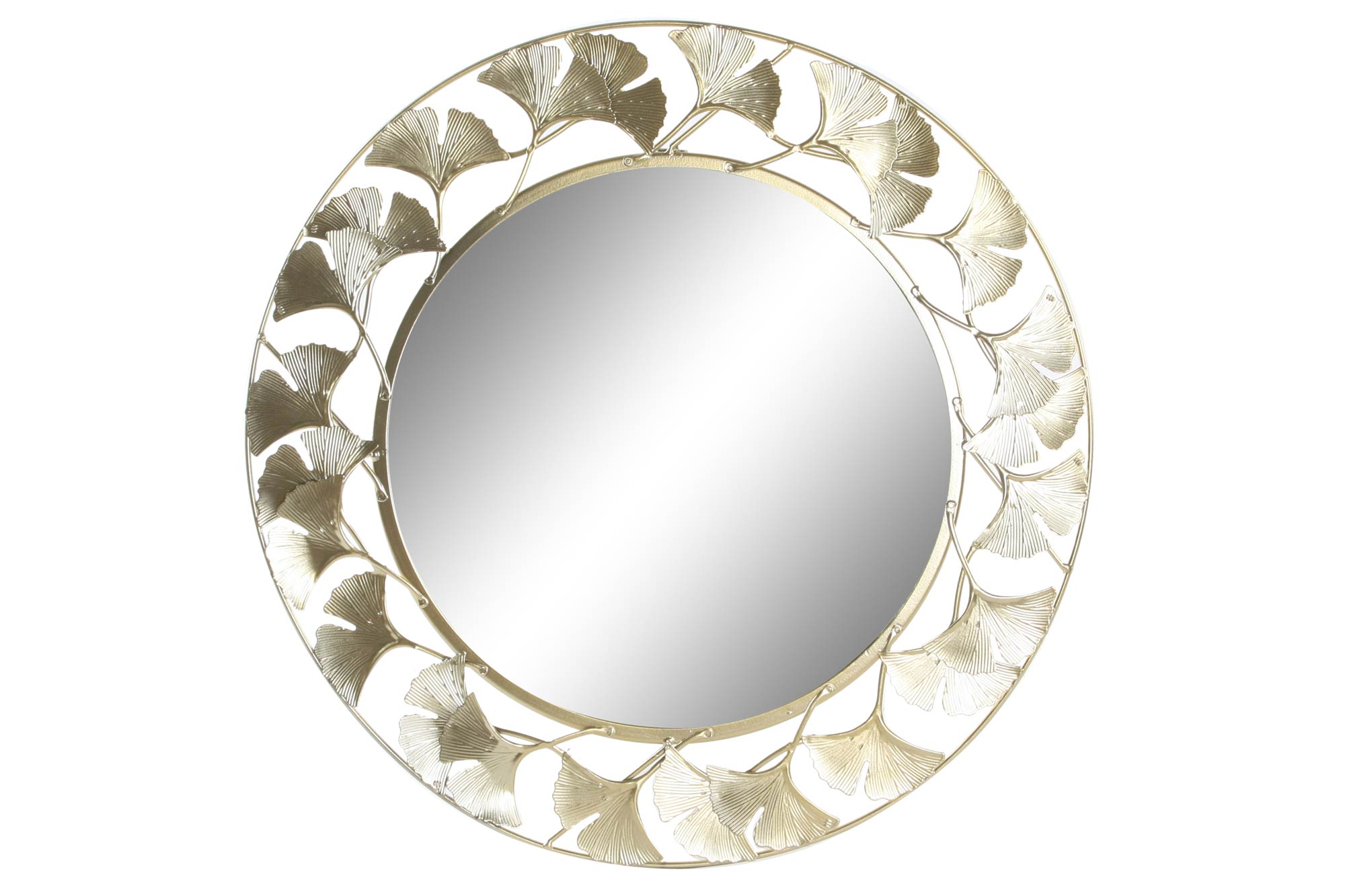 ESPEJO METAL 43X2X43 DORADO