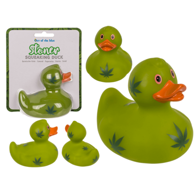 Pato chillón de cannabis, aprox. 12 cm,