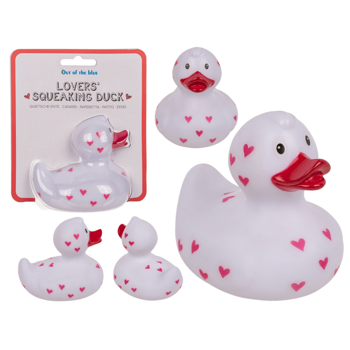 Pato chillón del amante, aprox. 12 cm,