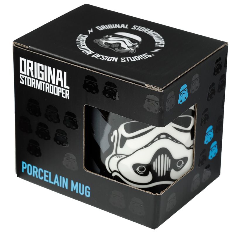 Taza de Porcelana - Soldado Imperial/The Original Stormtrooper - Negra - Imagen 3