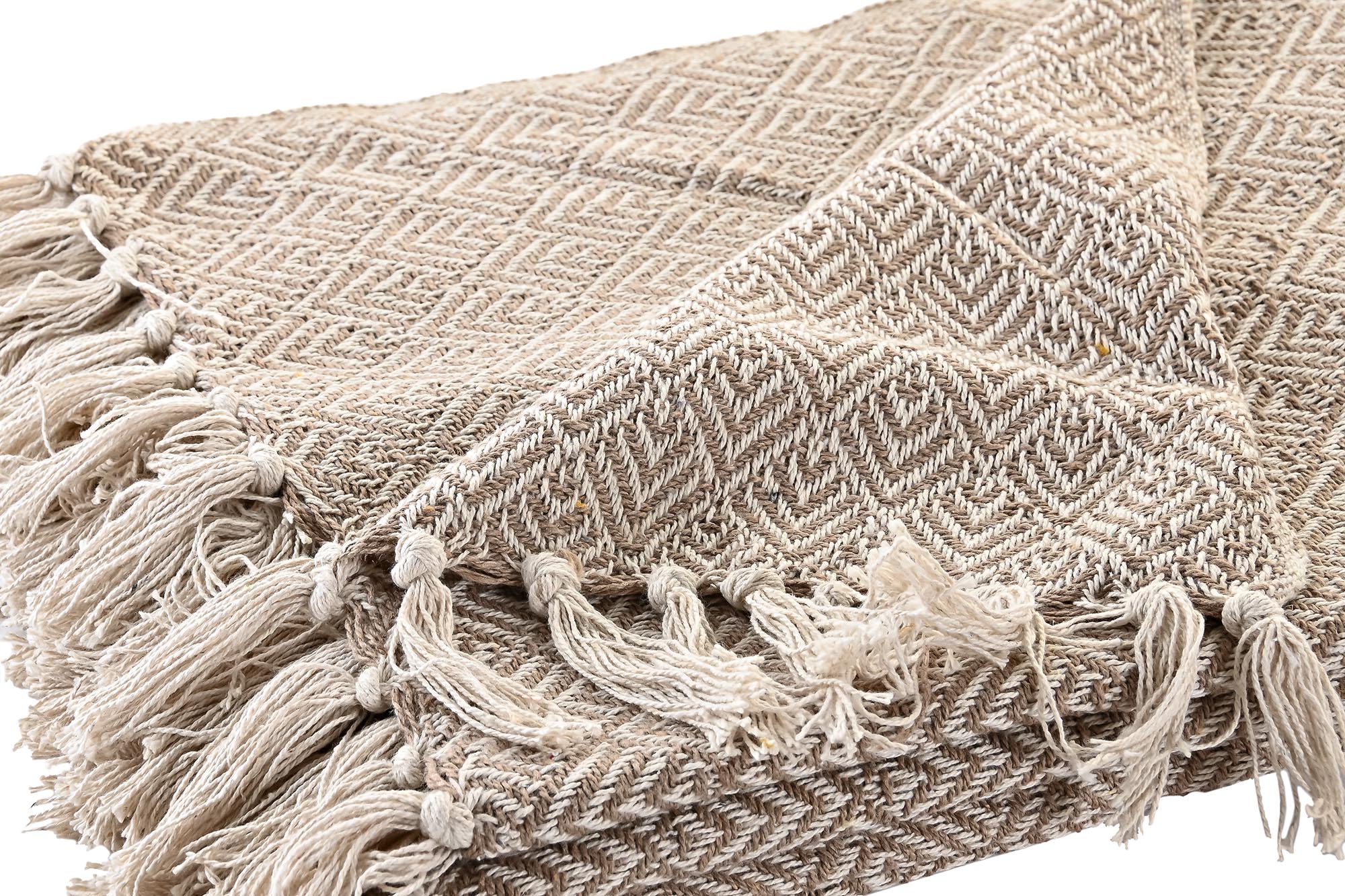 plaid algodon flecos 130x170x0.50cm 2 color - Imagen 4