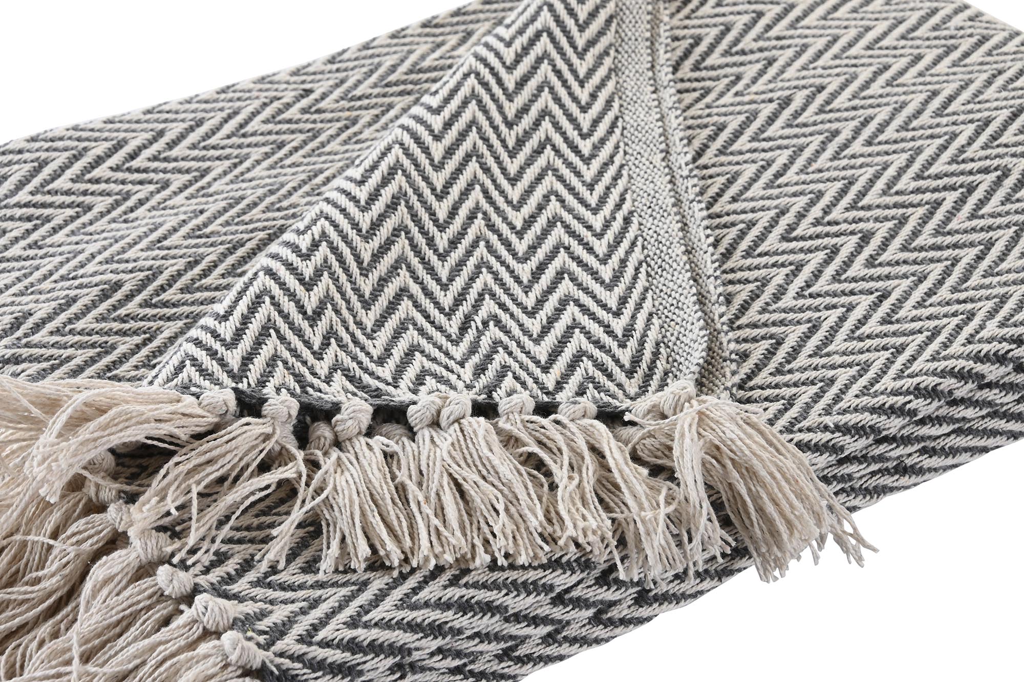 plaid algodon flecos 130x170x0.50cm 2 color - Imagen 3