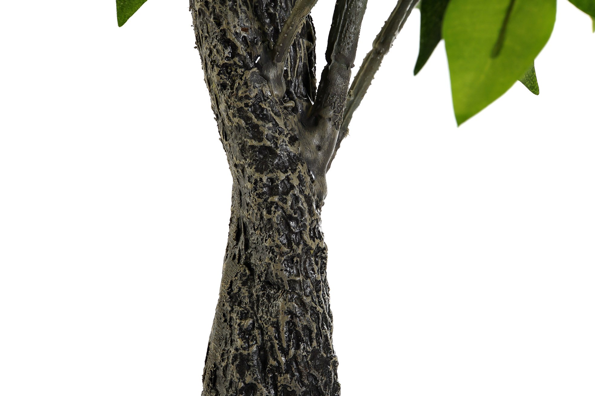 planta artificial ficus benjamin verde 60x70x120cm - Imagen 4