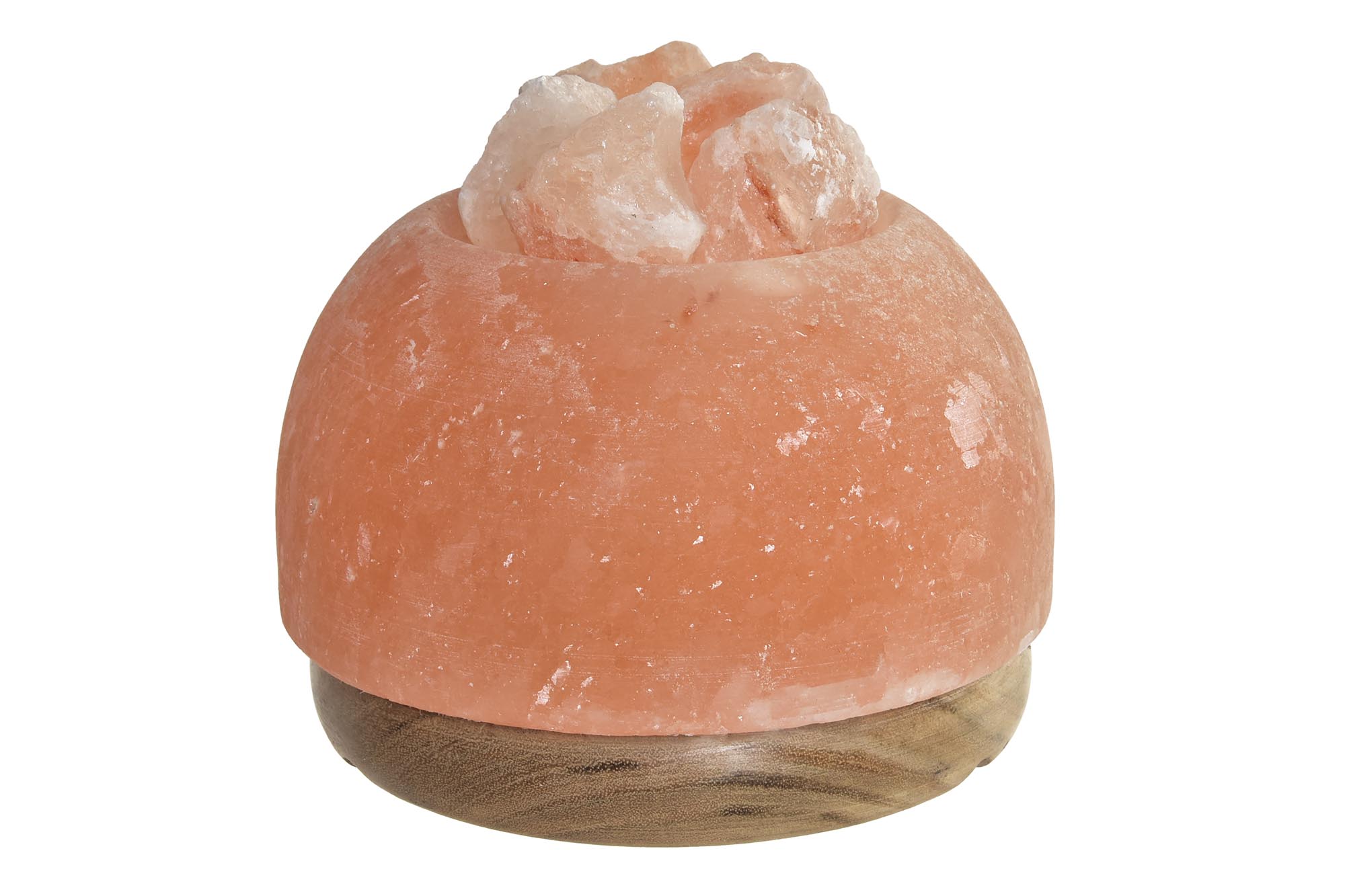 lampara de sal sobremesa acacia 16x16x18cm