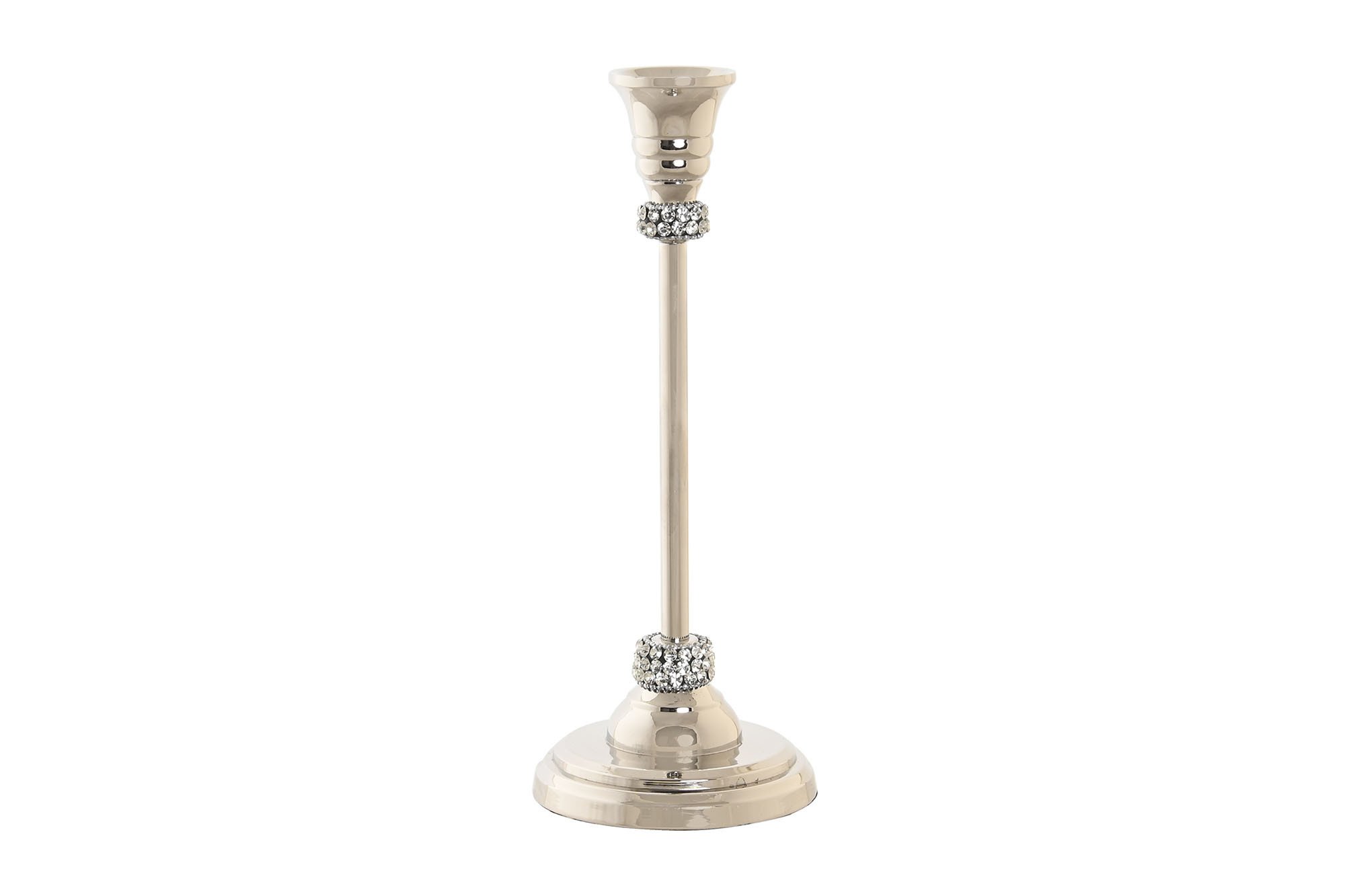 candelabro aluminio acrilico 25cm