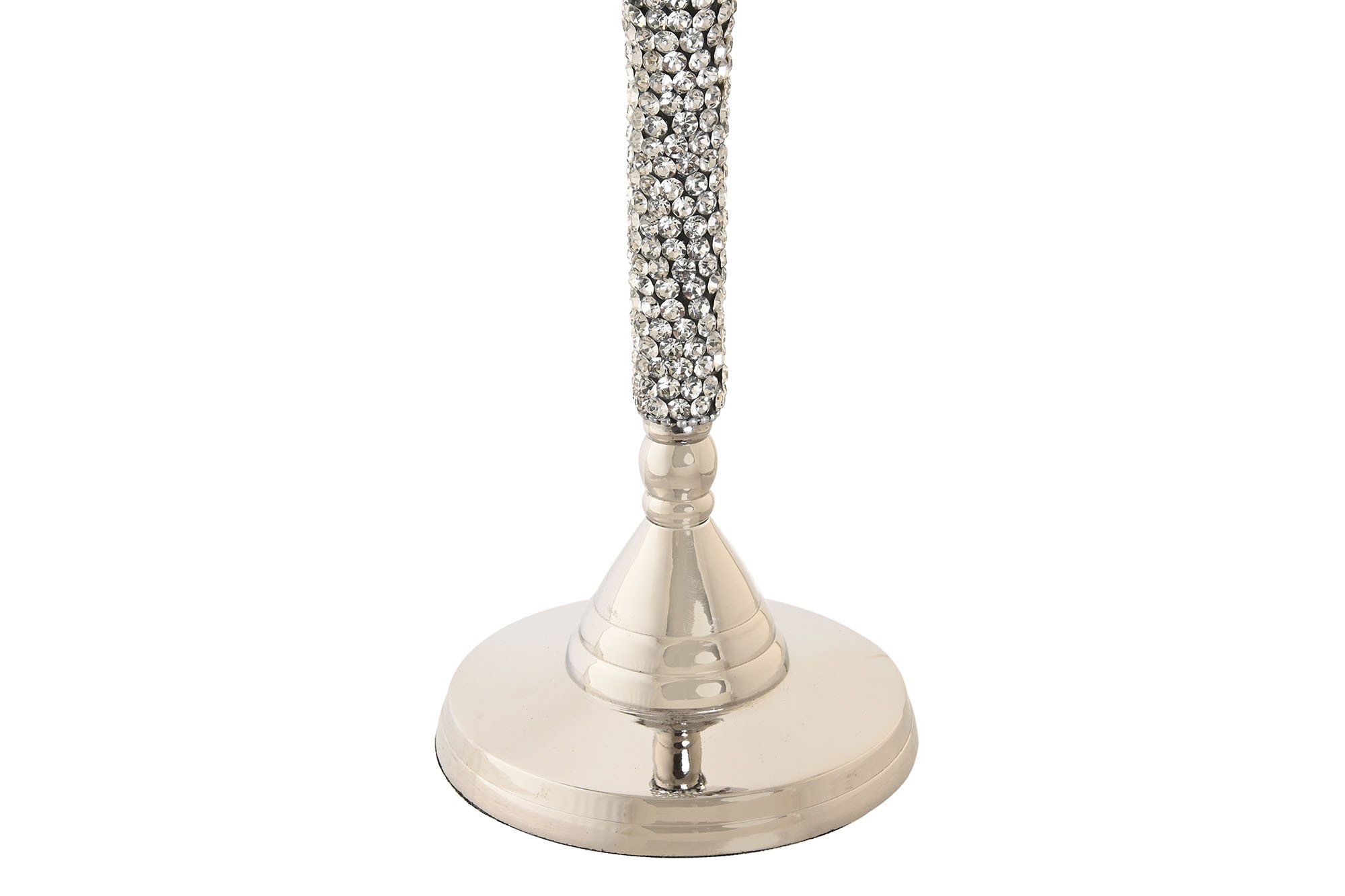 candelabro aluminio acrilico 5 brazos 36cm - Imagen 4