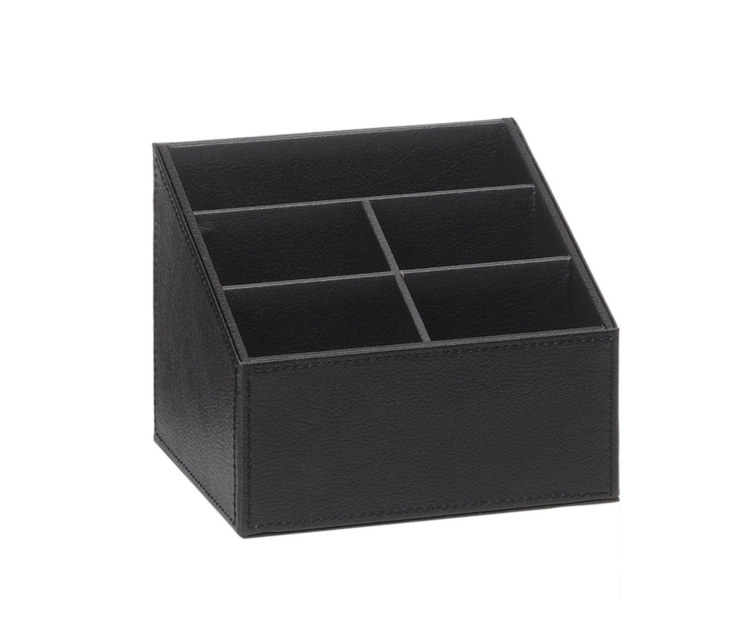 Portamandos organizador negro de piel