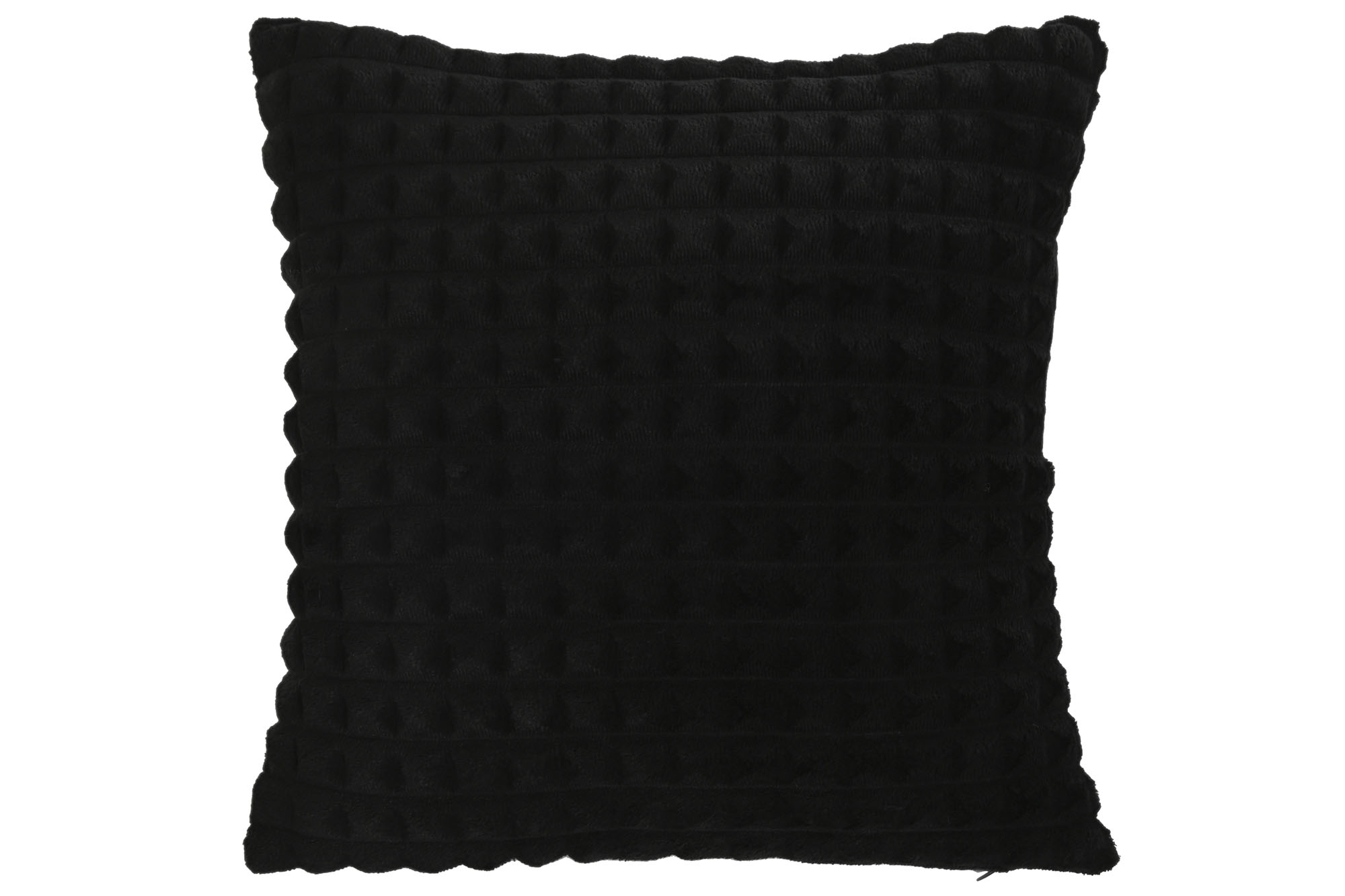 cojin poliester negro 45x45cm