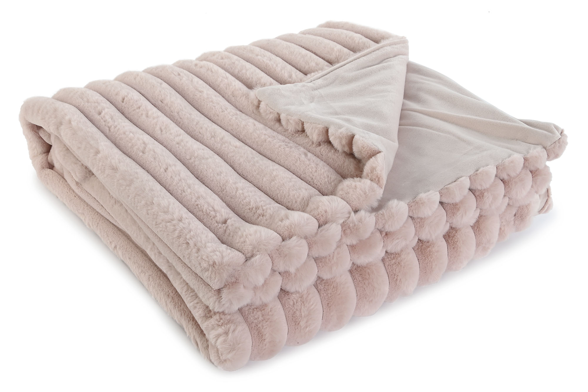 manta poliester rosa 580gsm 130x170cm