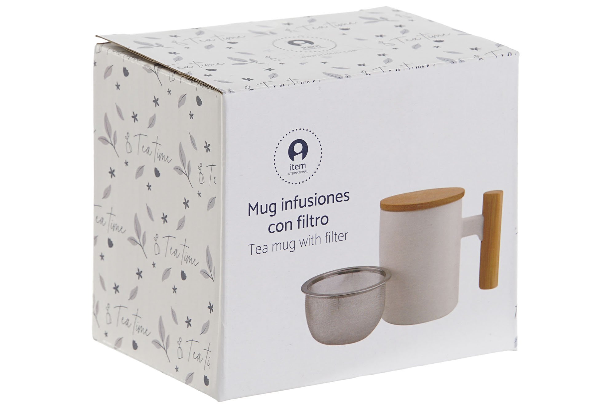 mug infuciones porcelana 360ml - Imagen 3
