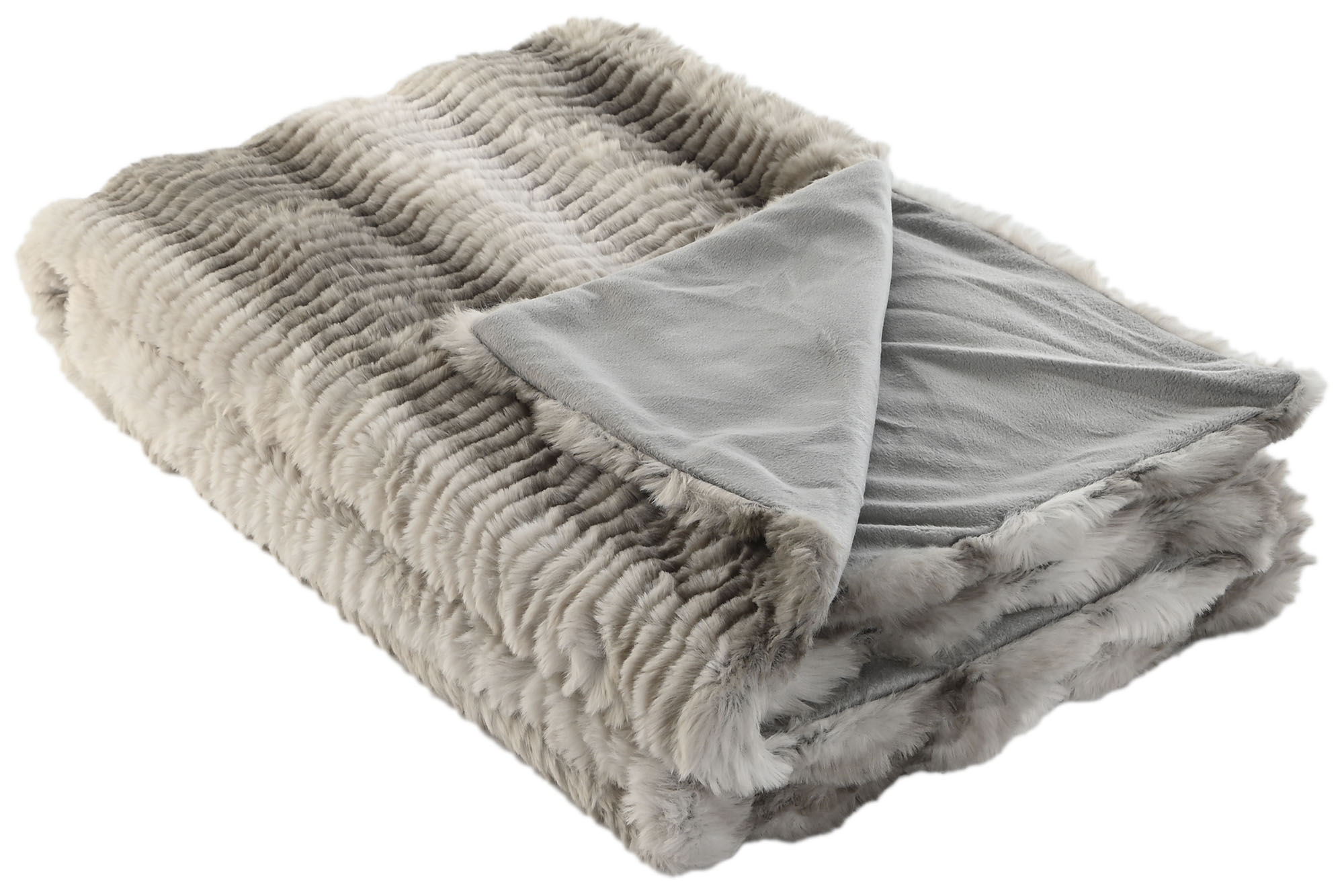 manta sofa poliester 130x170cm 560 gsm gris
