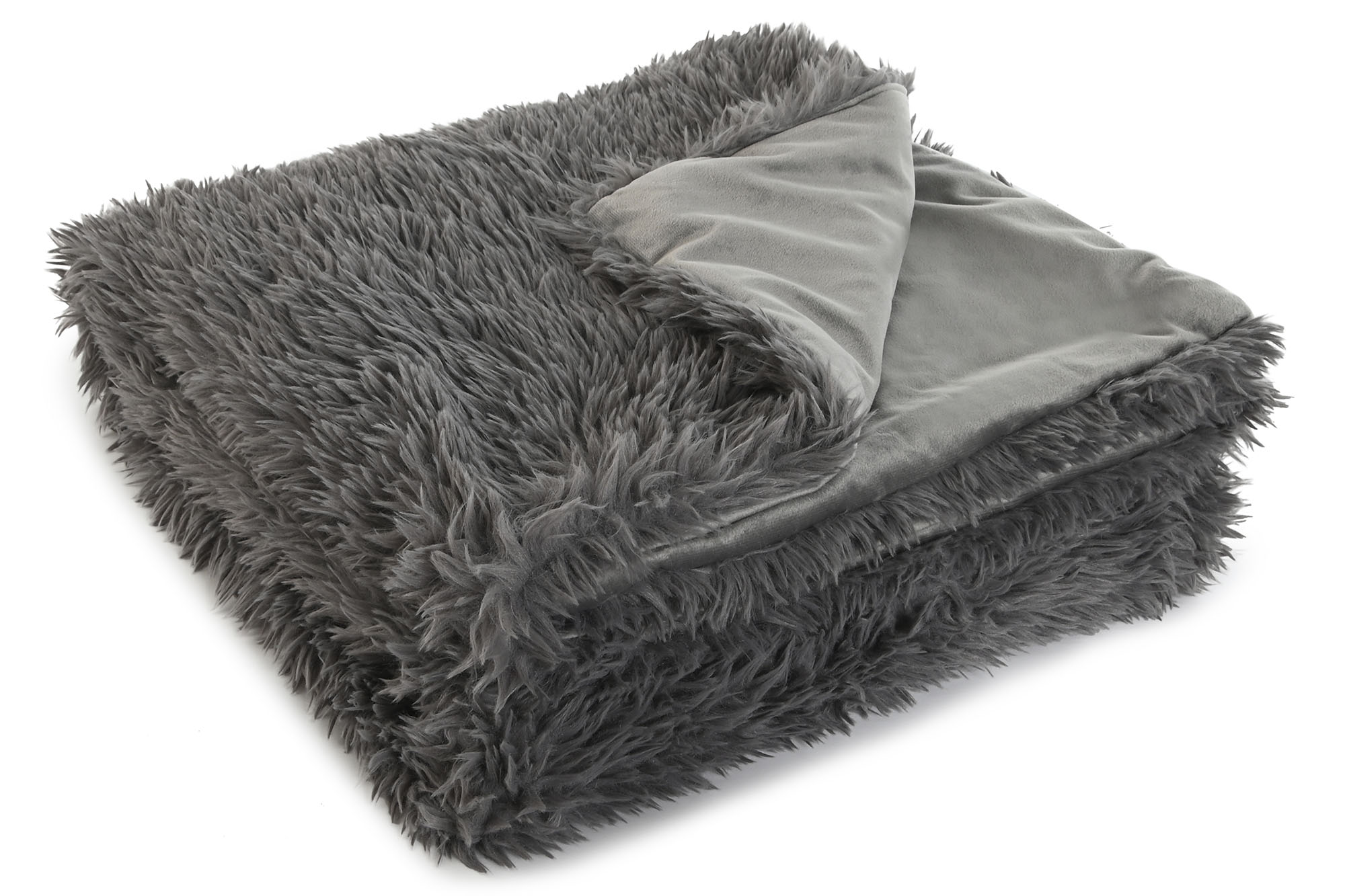 manta sofa poliester 130x170cm 800 gsm gris