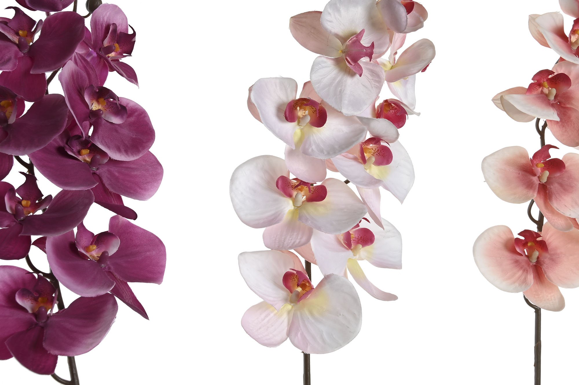 flor orquidea poliester 20x20x95cm - Imagen 2