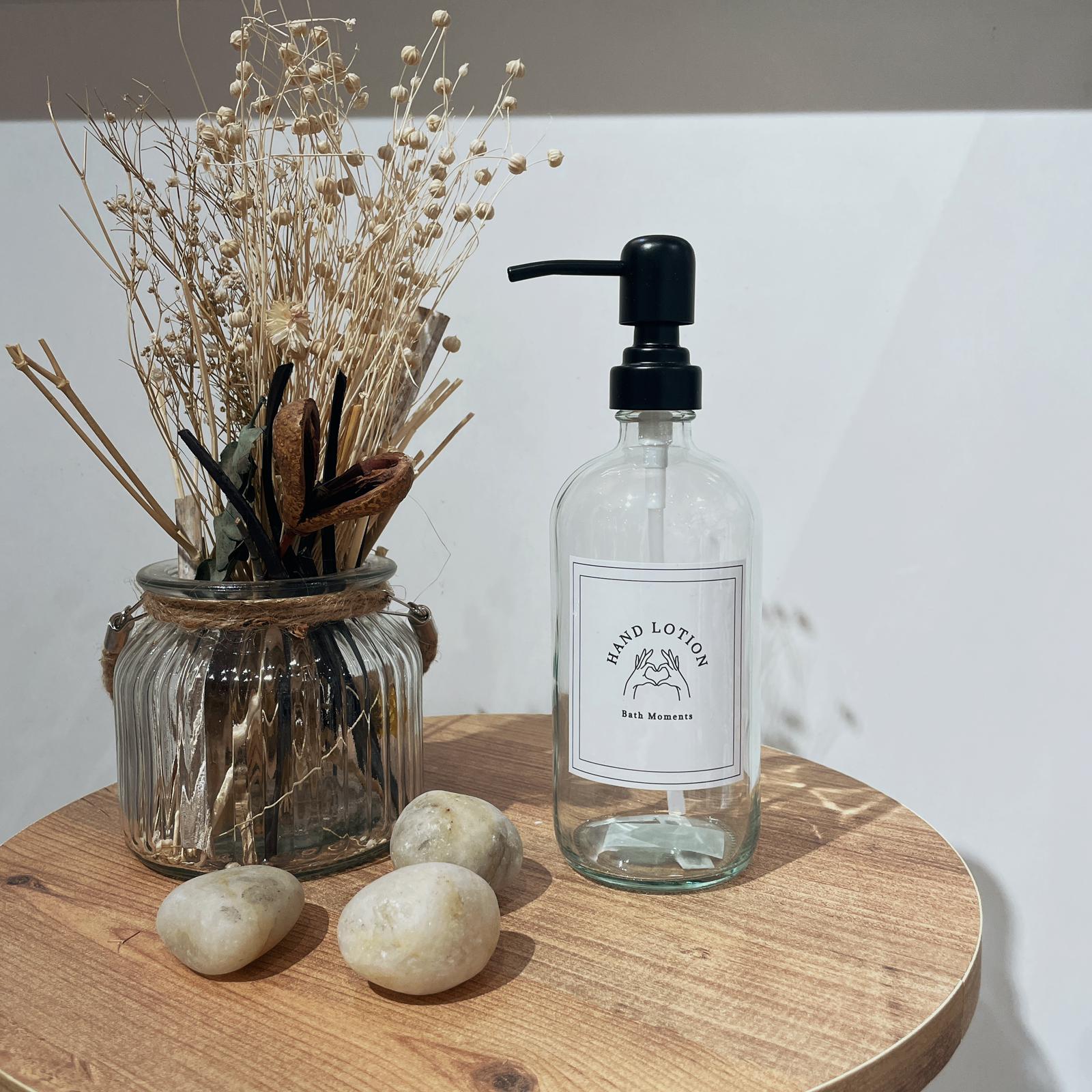 Dispensador jabon cristal