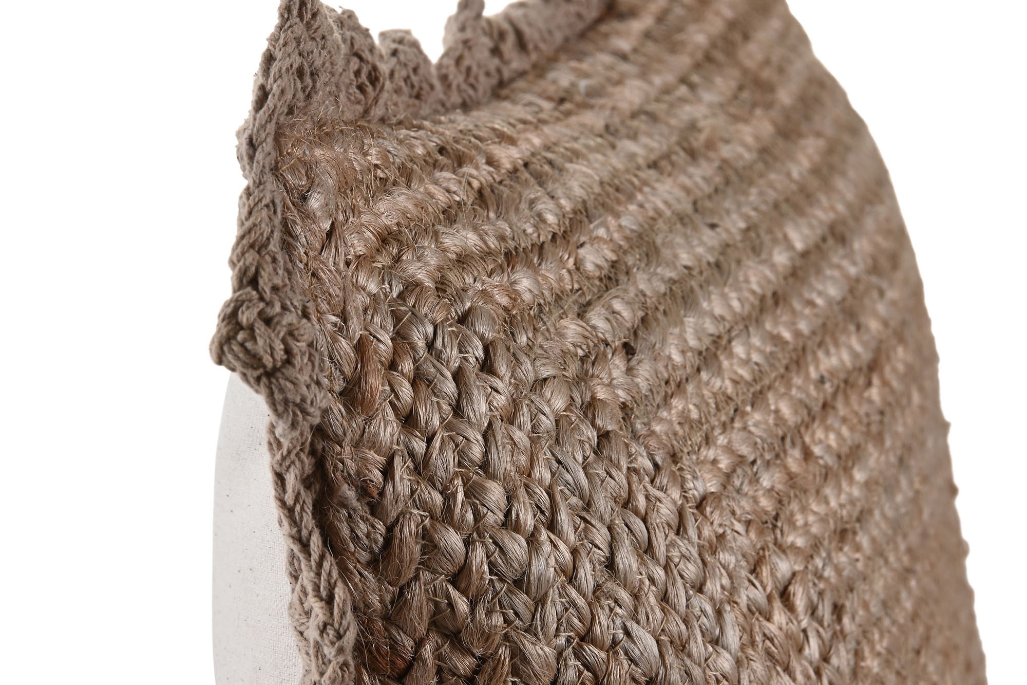 cojin yute macrame 50x30x15cm 700gr - Imagen 4