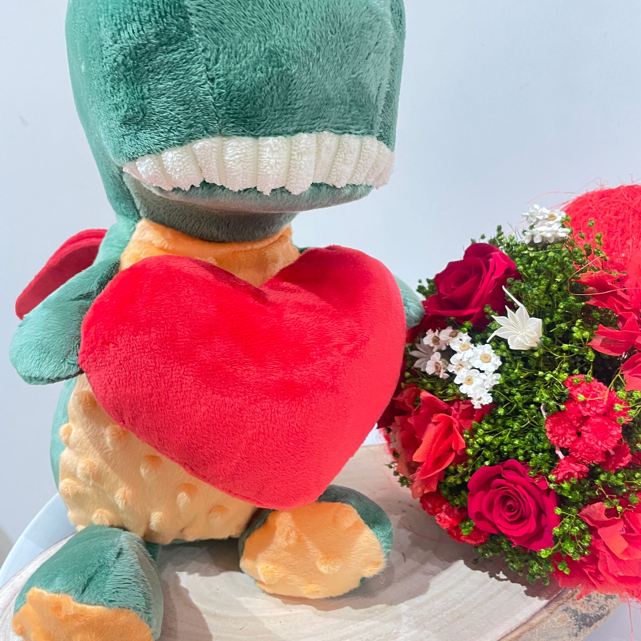 peluche dragon de sant jordi 14x20x25 cm - Imagen 5