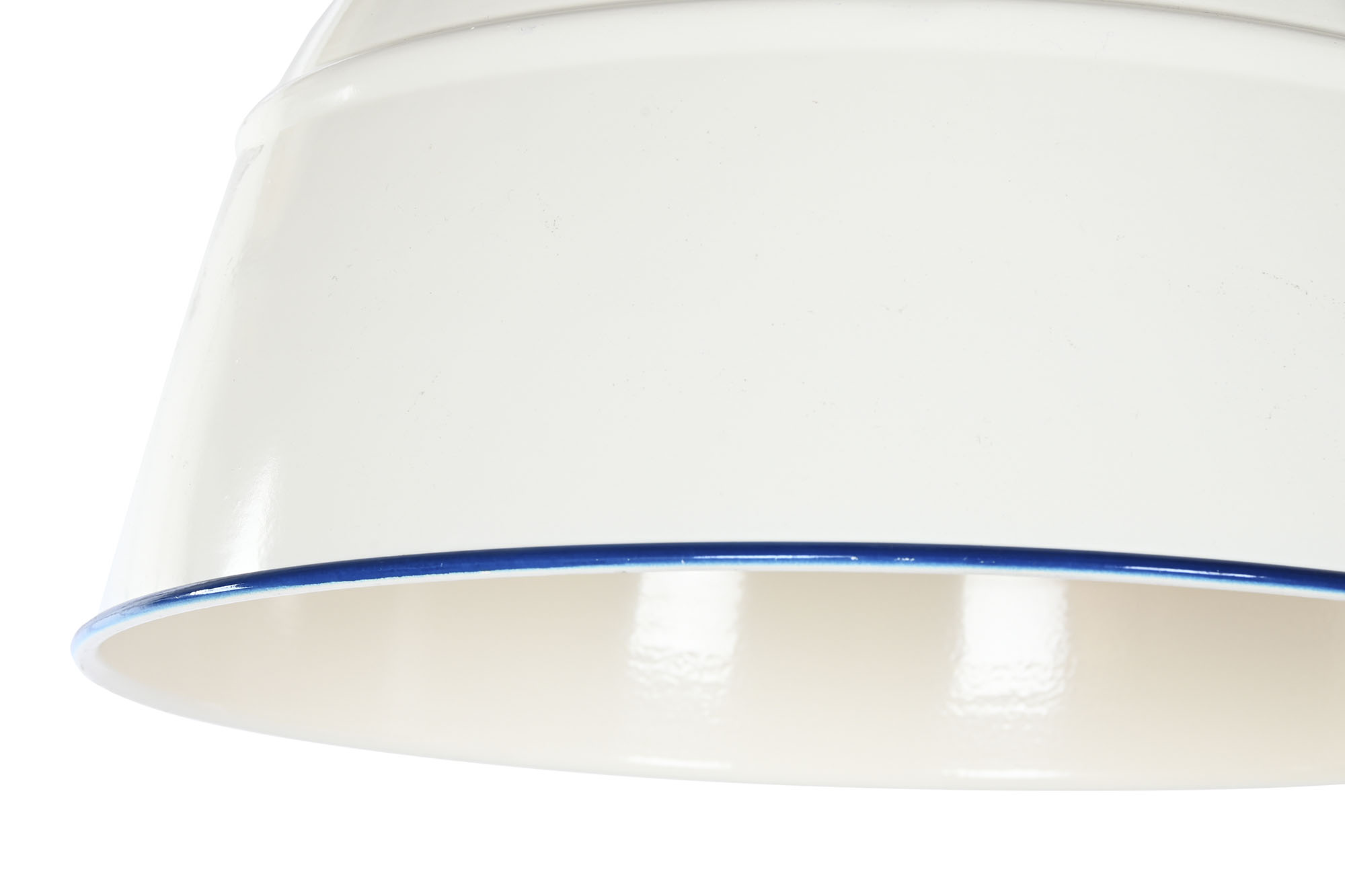 lampara de techo metal blanco 32.5x32.5x30cm - Imagen 2