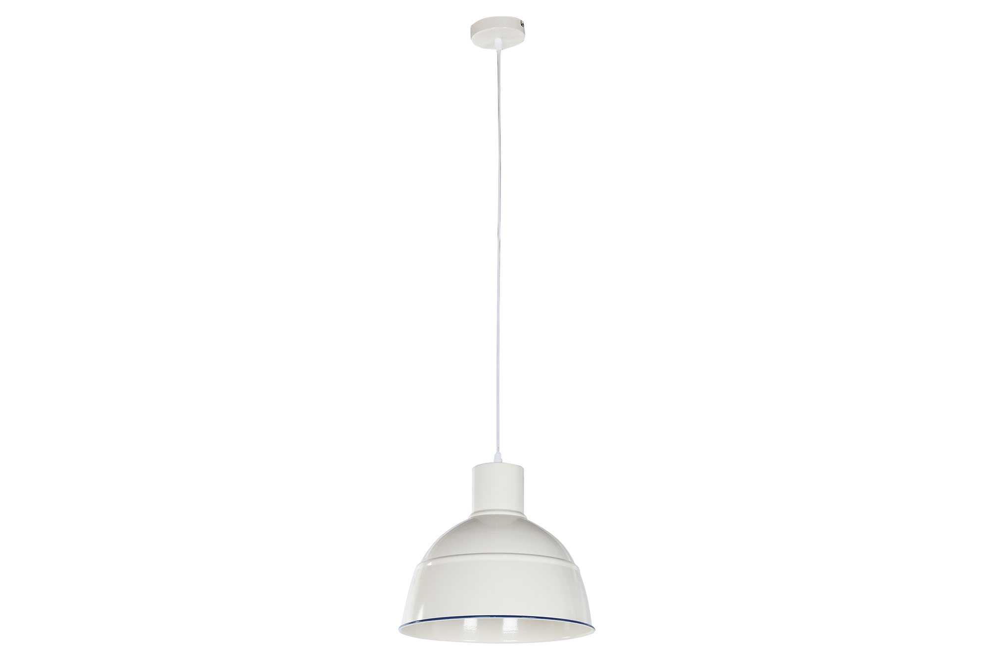 lampara de techo metal blanco 32.5x32.5x30cm - Imagen 6