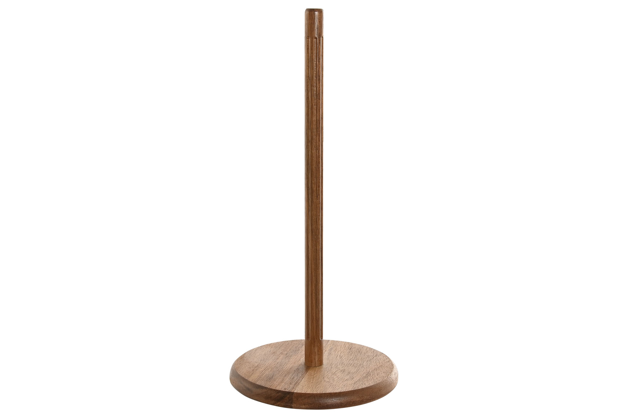portarollo madera acacia natural 16.8x16.8x35.6cm