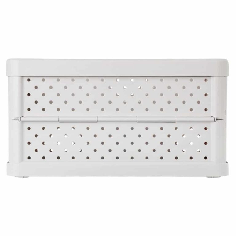 Caja plegable multiusos de 11,3L Compact blanco arena - Imagen 2
