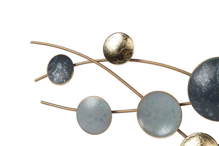 decoracion pared metal 88x4x24cm - Imagen 2