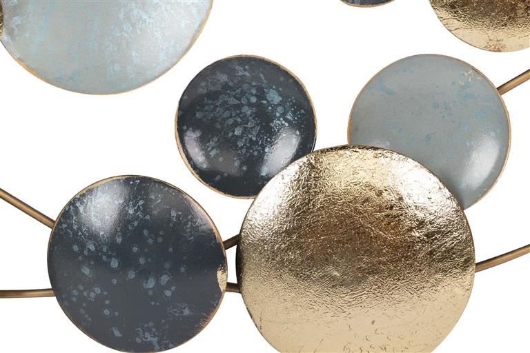 decoracion pared metal 88x4x24cm - Imagen 5