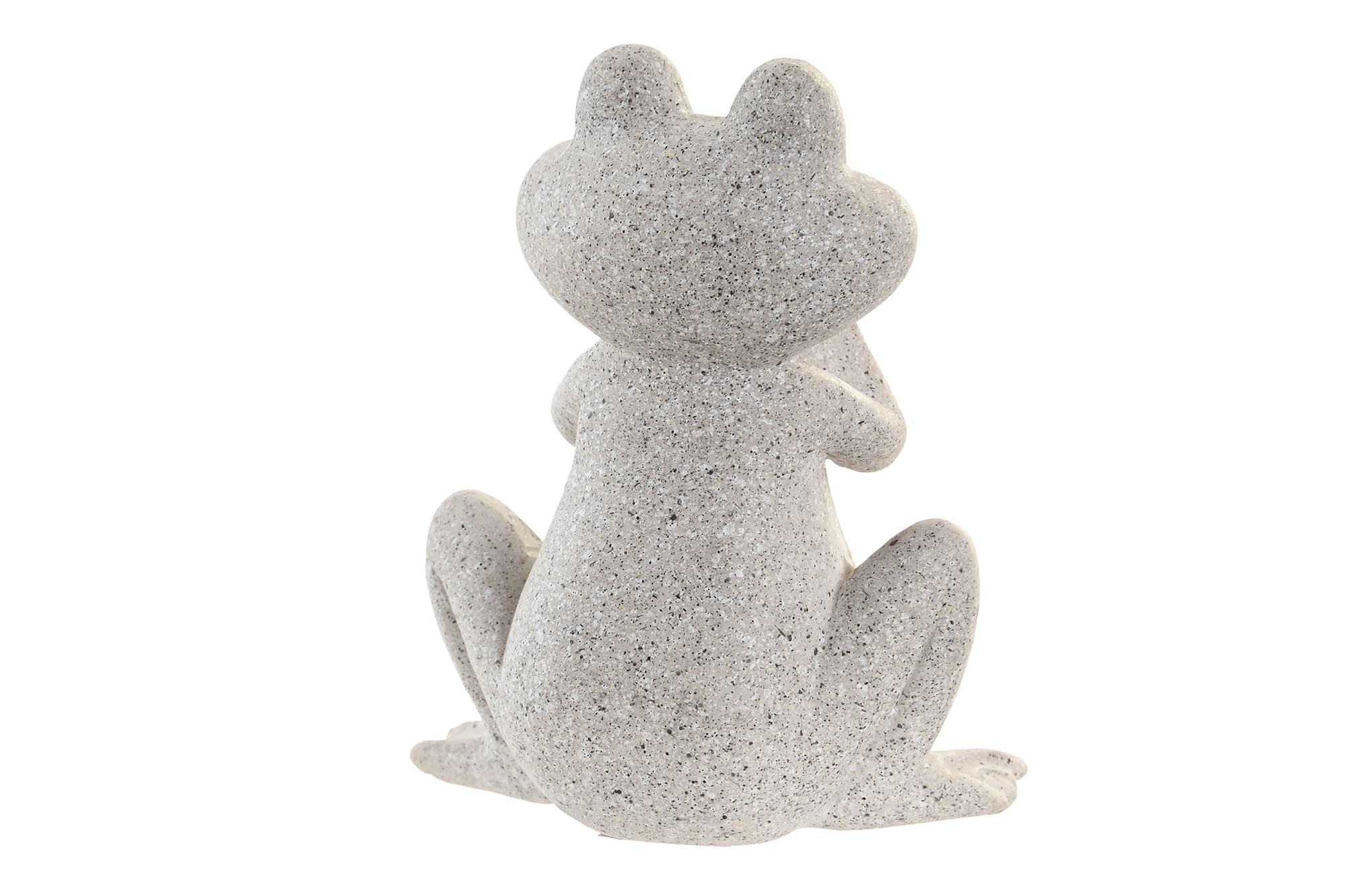 pack de 3 figuras rana de resina 7x5.5x9cm - Imagen 2